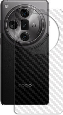 MUTAALI Back Screen Guard for Oppo Find X7 Ultra Back Carbon Fiber Skin with camera lens(Pack of 1)
