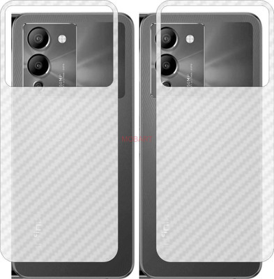 MOBART Back Screen Guard for INFINIX NOTE 12 G96 (3D Carbon Fiber Finish)(Pack of 2)