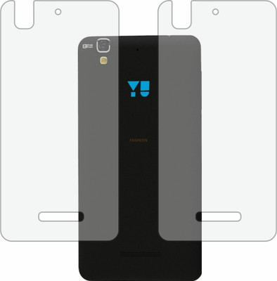 Fasheen Back Screen Guard for MICROMAX YU5510A (YU YUREKA PLUS) (Matte Finish)(Pack of 2)