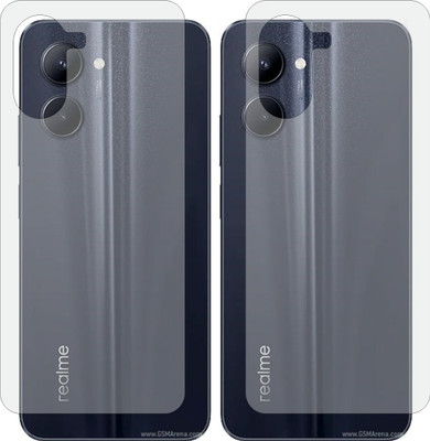 ZINGTEL Back Screen Guard for REALME C33 RMX3624 (Matte Finish)(Pack of 2)