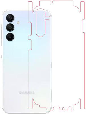 HOBBYTRONICS Back Screen Guard for Samsung A25 (Matte)(Pack of 1)