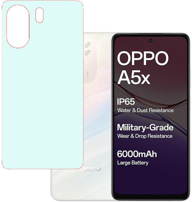SPRITZEN Back Screen Guard for Oppo A5x 5G, Back Screen Guard with Matte Finish(Pack of 1)