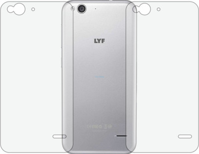 TELTREK Back Screen Guard for RELIANCE JIO LYF WATER 3 (Matte Finish)(Pack of 2)