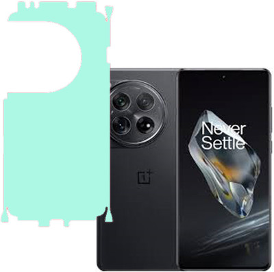 VAYUVAULT Back Screen Guard for OnePlus12, Matte with side(Pack of 1)