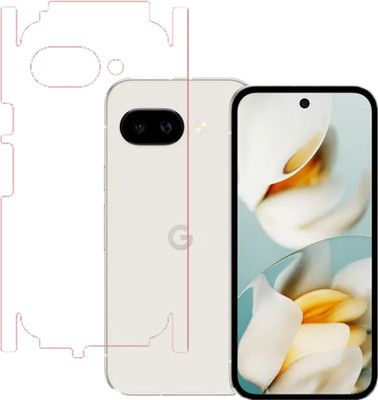 VAYUVAULT Back Screen Guard for Google Pixel 9A, Back Screen Guard Glossy finish, Back Screen Guard With Side(Pack of 1)