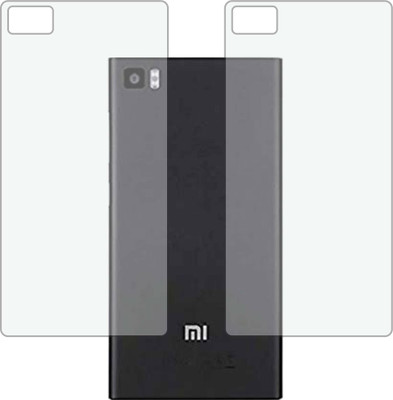 TELTREK Back Screen Guard for XIAOMI MI3 (Matte Finish)(Pack of 2)