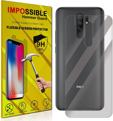 FCS Back Screen Guard for Xiaomi Poco M2 Back (Matte)(Pack of 1)