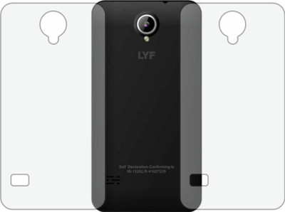 TELTREK Back Screen Guard for JIO LYF FLAME 2 (Matte Finish)(Pack of 2)