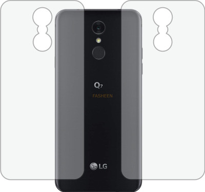Fasheen Back Screen Guard for LG Q7 MT 6750S (Matte Finish)(Pack of 2)