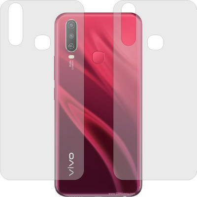 TELTREK Back Screen Guard for VIVO Y3S 1901T (Matte Finish)(Pack of 2)