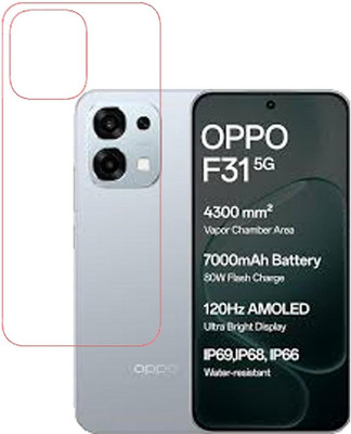 AKSHUD Back Screen Guard for OPPO F31 5G, oppo F31 5G(Pack of 1)