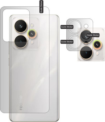SHIVAAY Back Tempered Glass for REALME 15 PRO(Pack of 2)