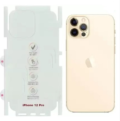 Vikas Back Screen Guard for apple iphone 12 pro max back membren glossy(Pack of 1)