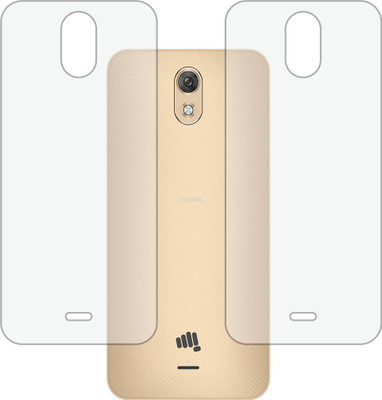 TELTREK Back Screen Guard for MICROMAX SPARK 4G PRIME (Matte Finish)(Pack of 2)