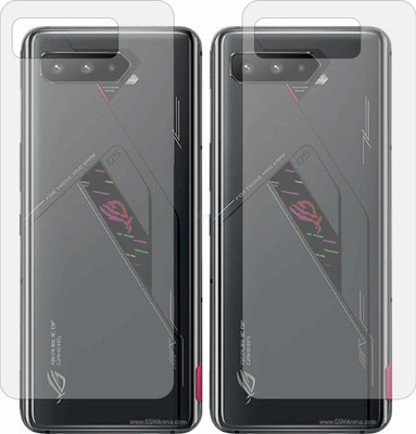 TELTREK Back Screen Guard for ROG PHONE 5 S PRO (Matte Finish)(Pack of 2)