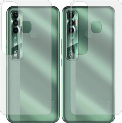 TELTREK Back Screen Guard for TECNO SPARK7 PRO (Matte Finish)(Pack of 2)