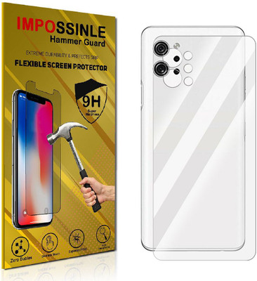 Enlinea Back Screen Guard for LG Q92 5G Back (Glossy)(Pack of 1)