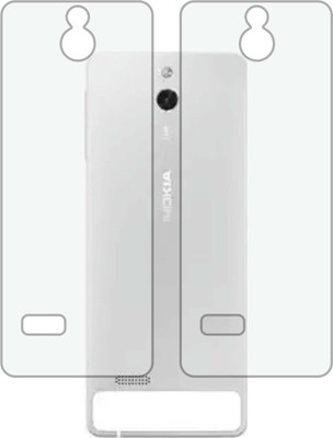 TELTREK Back Screen Guard for NOKIA 515 DUAL SIM (Matte Finish)(Pack of 2)