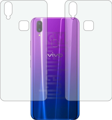 MOBART Back Screen Guard for VIVO Z1 YOUTH (Matte Finish)(Pack of 2)