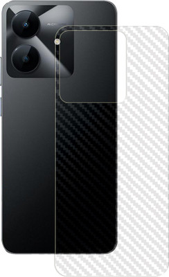 SOMTONE Back Screen Guard for Realme Note 60x 4G BACK Carbon fiber Screen Protector | Anti-Scratch | Edge to Edge Full Coverage | 9H Hardness | Screen Guard(Pack of 1)