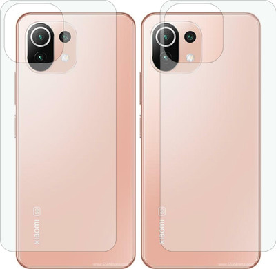 TELTREK Back Screen Guard for MI 11 LITE 5G NE (Matte Finish)(Pack of 2)