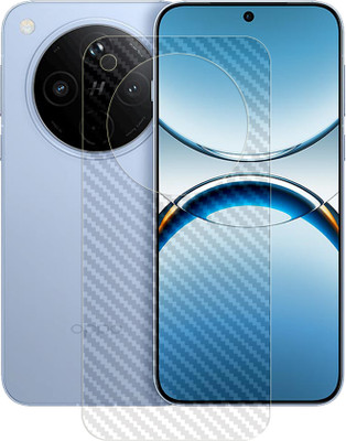 ARBAN Back Screen Guard for Oppo Find X8 5G BACK CARBON FIBER Screen Protector | Anti-Scratch | Edge to Edge Full Coverage | 9H Hardness | SCREEN GUARD(Pack of 1)