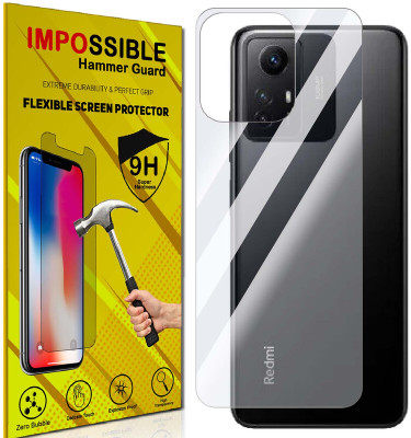 FCS Back Screen Guard for Xiaomi Redmi Note 12S Back (Glossy)(Pack of 1)