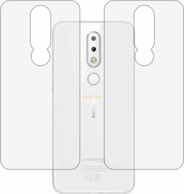 Fasheen Back Screen Guard for NOKIA X6 (6.1PLUS) (Matte Finish)(Pack of 2)