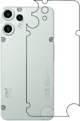Chronic Back Screen Guard for CMF by Nothing Phone 2 Pro 5G, CMF Phone 2 Pro 5G(Pack of 1)