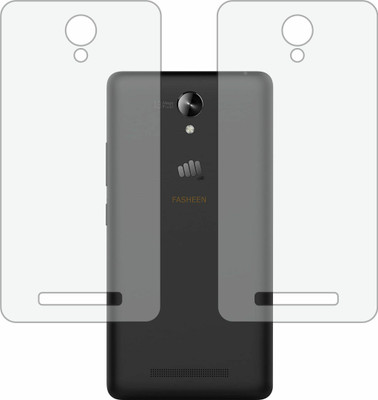 Fasheen Back Screen Guard for MICROMAX E484 (CANVAS 6 PRO) (Matte Finish)(Pack of 2)