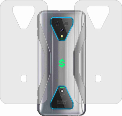 TELTREK Back Screen Guard for XIAOMI REDMI BLACK SHARK 3 PRO (Matte Finish)(Pack of 2)