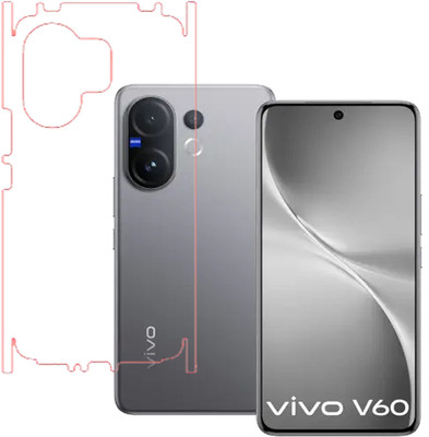 SCANSHIELD Back Screen Guard for Vivo V60 5G, Back Screen Guard With Glossy Finish(Pack of 1)