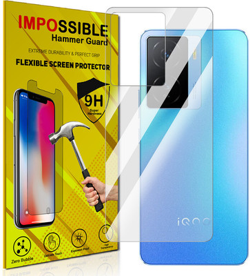 FCS Back Screen Guard for iQOO Z7x Back (Glossy)(Pack of 1)