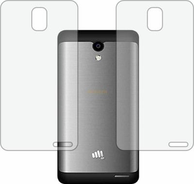 Fasheen Back Screen Guard for MICROMAX VDEO 1 Q4001 (Matte Finish)(Pack of 2)