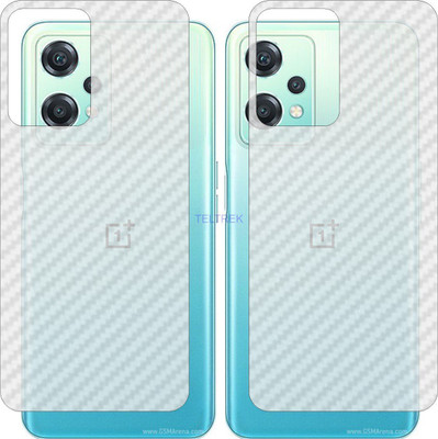 TELTREK Back Screen Guard for ONEPLUS CPH2409 (3D Carbon Fiber Finish)(Pack of 2)