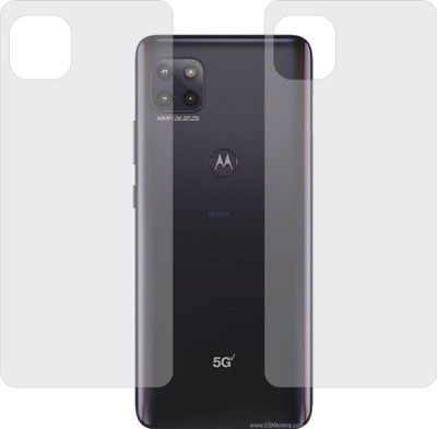 TELTREK Back Screen Guard for MOTOROLA MOTO ONE 5G UW ACE (Matte Finish)(Pack of 2)