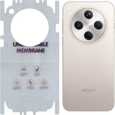 yuvu77 Back Screen Guard for OPPO Find X8 5G, Membrane with 360 coverage(Pack of 1)