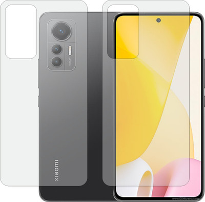 ZINGTEL Back Screen Guard for MI 12 LITE 5G (Matte Finish)(Pack of 2)