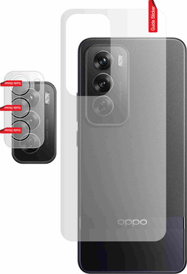 skrechtech Back Screen Guard for OPPO Reno 12 Pro 5G, Reno 12 Pro 5G, {Camera lens}(Pack of 2)