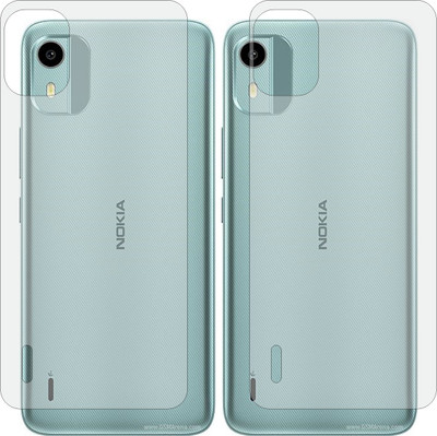 ZINGTEL Back Screen Guard for NOKIA C12 (Matte Finish)(Pack of 2)
