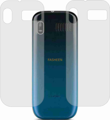 Fasheen Back Screen Guard for LAVA A1200 (Matte Finish)(Pack of 2)