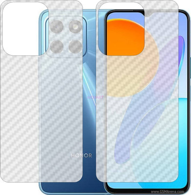 MOBART Back Screen Guard for HONOR X8 5G VNEN41 (3D Carbon Fiber Finish)(Pack of 2)