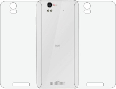 Fasheen Back Screen Guard for LAVA IRIS X1 (Matte Finish)(Pack of 2)