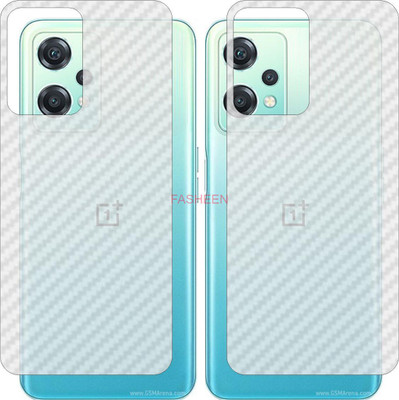 Fasheen Back Screen Guard for ONEPLUS NORD CE 2 LITE 5G (3D Carbon Fiber Finish)(Pack of 2)