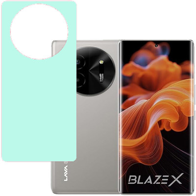VAYUVAULT Back Screen Guard for LAVA Blaze x, Matt(Pack of 1)