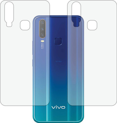 TELTREK Back Screen Guard for VIVO Y12 (Matte Finish)(Pack of 2)