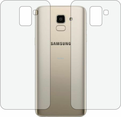 TELTREK Back Screen Guard for SAMSUNG J600G (GALAXY J6) (Matte Finish)(Pack of 2)