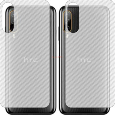 Fasheen Back Screen Guard for HTC DESIRE22 PRO (3D Carbon Fiber Finish)(Pack of 2)