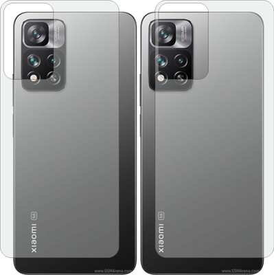 ZINGTEL Back Screen Guard for XIAOMI 11I HYPERCHARGE 5G (Matte Finish)(Pack of 2)