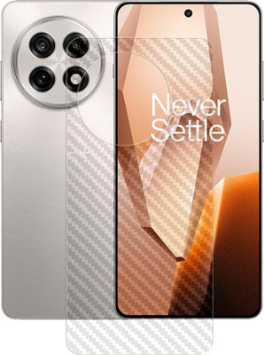 SOMTONE Back Screen Guard for OnePlus 13R 5G BACK Carbon fiber Screen Protector | Anti-Scratch | Edge to Edge Full Coverage | 9H Hardness | Screen Guard(Pack of 1)
